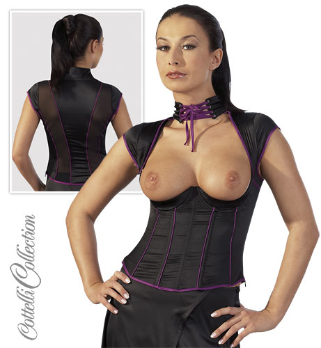 Brystfri top